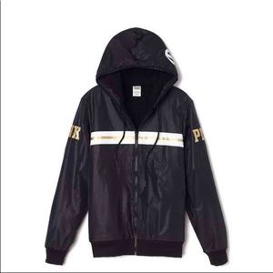 VS Pink Sherpa anorak full zip Sz m/l new